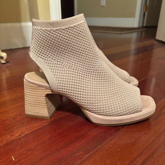 Eileen Fisher Peep-Toe Bootie - Picture 1 of 6